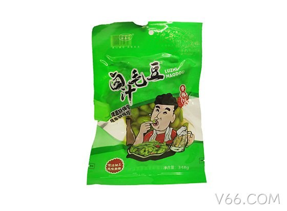 浙替换词卤汁毛豆香辣味348g